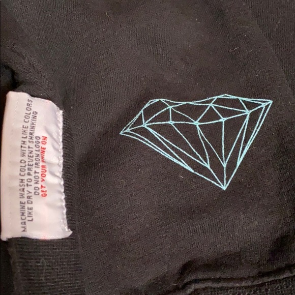 Diamond Supply Co. Pullover Graphic Distressed Sweatshirt, size S - Picture 14 of 16